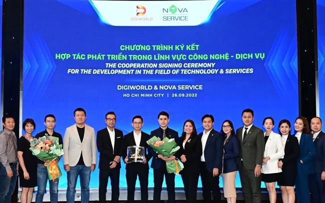 Digiworld ký kết hợp tác chiến lược cùng Nova Service, mục tiêu phát triển lĩnh vực công nghệ - dịch vụ