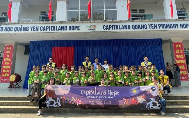 CapitaLand Development đóng góp hơn 2,8 tỉ đồng hỗ trợ 3000 học sinh tại Việt Nam