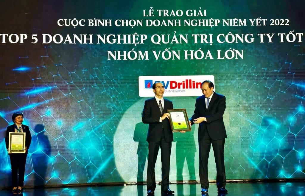 PV Drilling - Top 5 doanh nghiệp quản trị công ty tốt nhất (thuộc nhóm vốn hóa lớn)