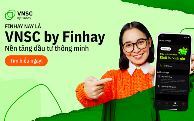 Ứng dụng Finhay chuyển đổi thành nền tảng đầu tư thông minh VNSC by Finhay