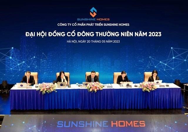 ĐHĐCĐ Sunshine Homes: Đặt mục tiêu 450 tỷ LNST năm 2023, tập trung phát triển các dự án lớn tại Hà Nội và TP.HCM