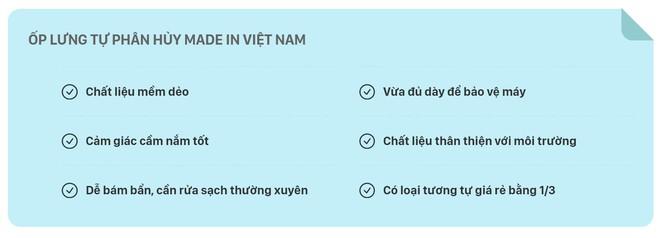 Ốp lưng tự phân hủy hàng Việt Nam giá 120.000đ: Mềm, êm, sờ “sướng” nhưng có loại y hệt giá bằng 1/3 - Ảnh 2.