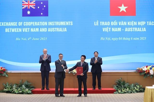 Việt Nam - Australia trao đổi nhiều văn kiện hợp tác quan trọng và khai trương 2 đường bay thẳng mới - Ảnh 3.