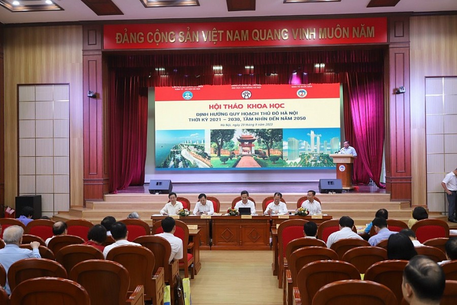 Hội thảo khoa học “Định hướng Quy hoạch Thủ đô Hà Nội thời kỳ 2021-2030, tầm nhìn đến năm 2050”