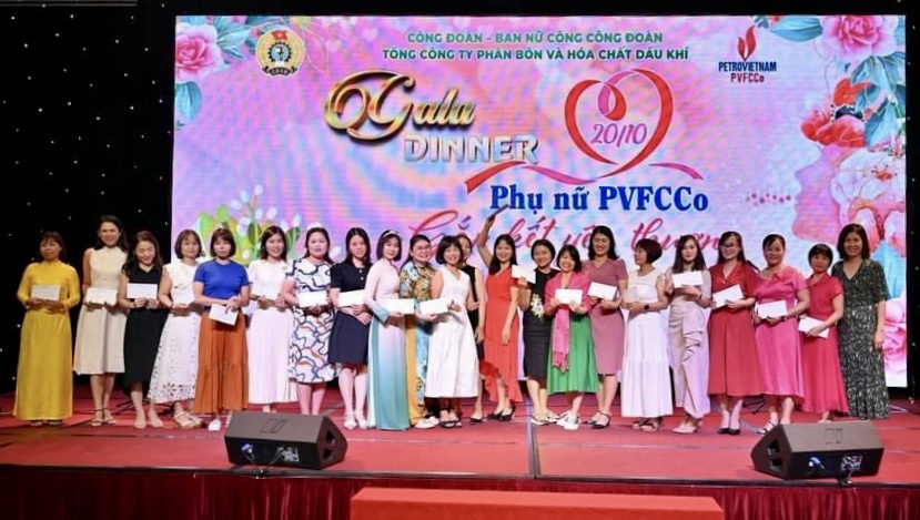 Phụ nữ PVFCCo gắn kết và lan tỏa yêu thương