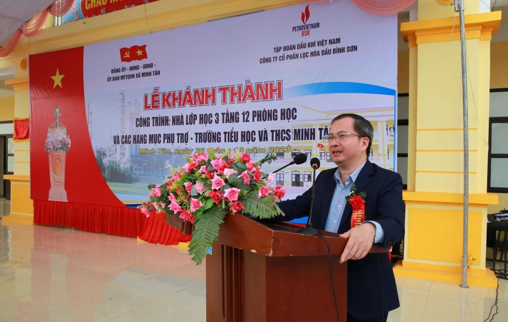 BSR khánh thành công trình ASXH: “Đầu tư cho giáo dục không bao giờ đủ”