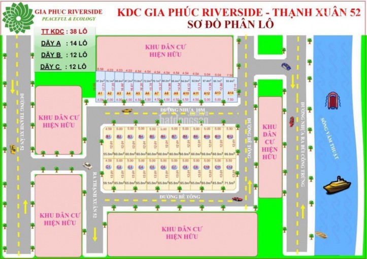 Quảng cáo về dự án KDC Gia Phúc Riverside