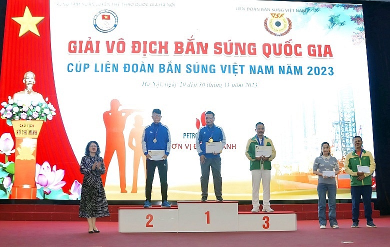 Bế mạc Giải vô địch Bắn súng Quốc gia - Cúp Liên đoàn Bắn súng Việt Nam năm 2023