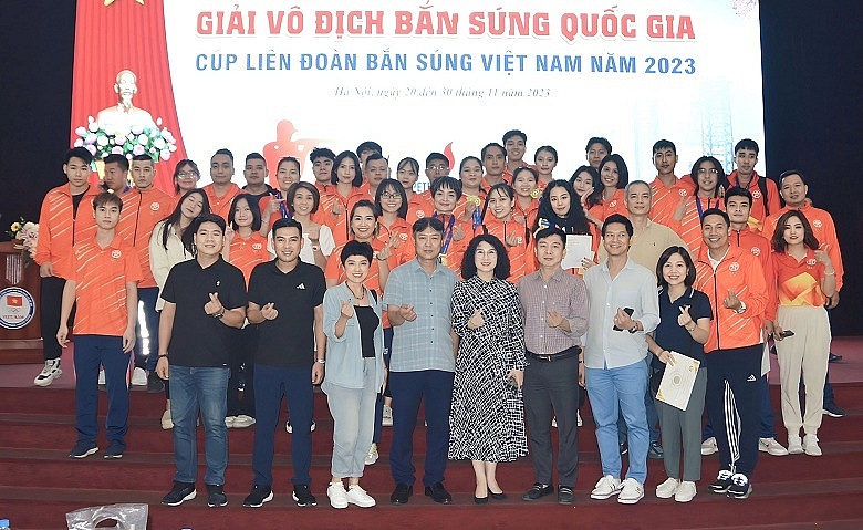 Bế mạc Giải vô địch Bắn súng Quốc gia - Cúp Liên đoàn Bắn súng Việt Nam năm 2023