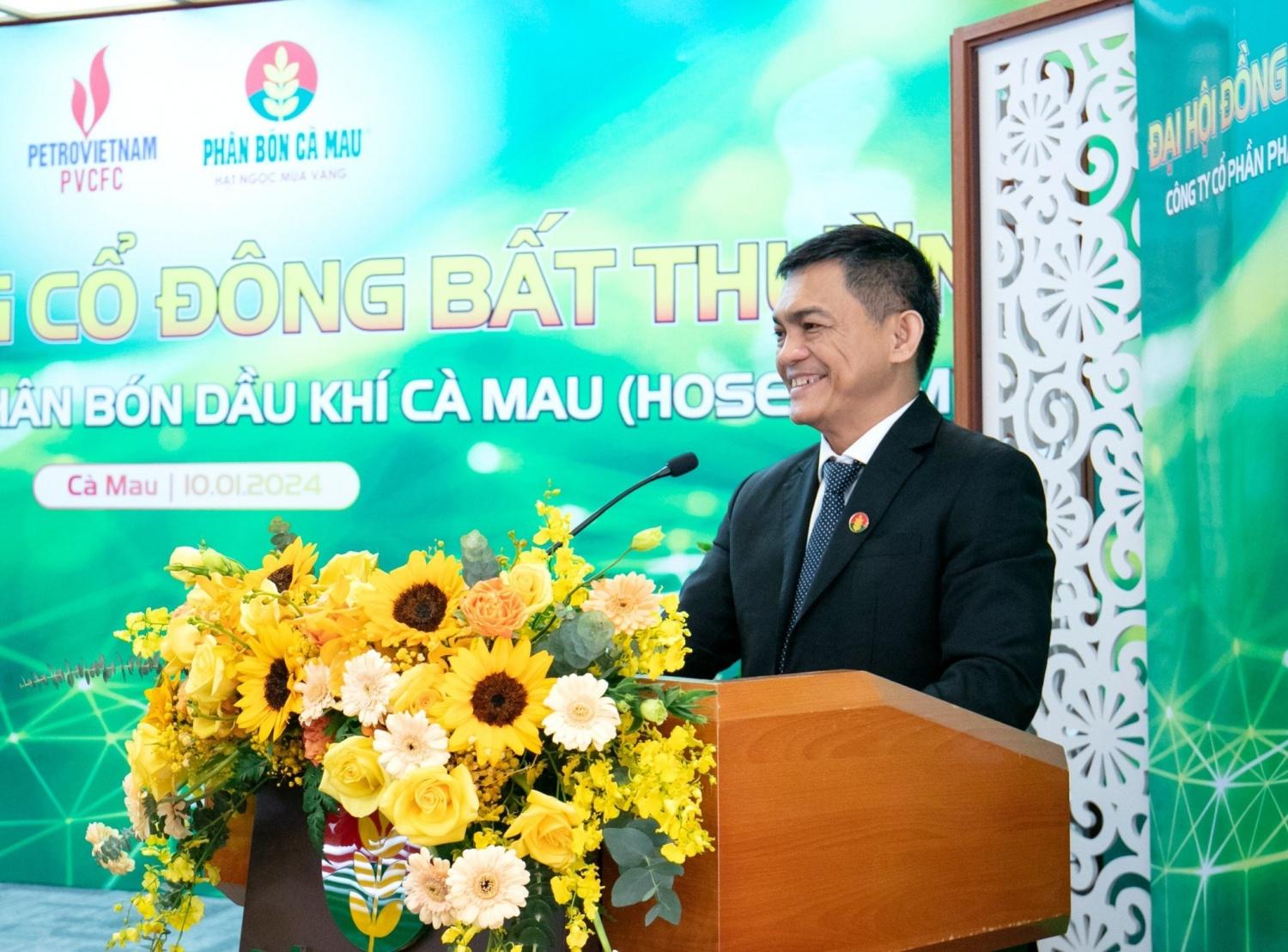 Phân bón Cà Mau tổ chức Họp Đại hội Cổ đông bất thường Phân bón Cà Mau tổ chức Họp Đại hội Cổ đông bất thường