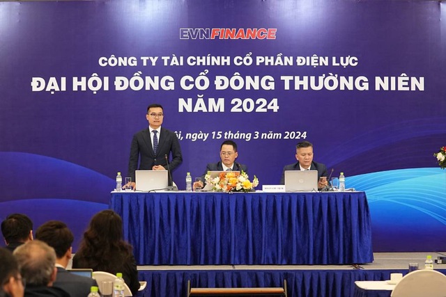 ĐHĐCĐ thường niên 2024: EVNFinance chốt mục tiêu tăng 43% lợi nhuận trong 2024 - Ảnh 1.