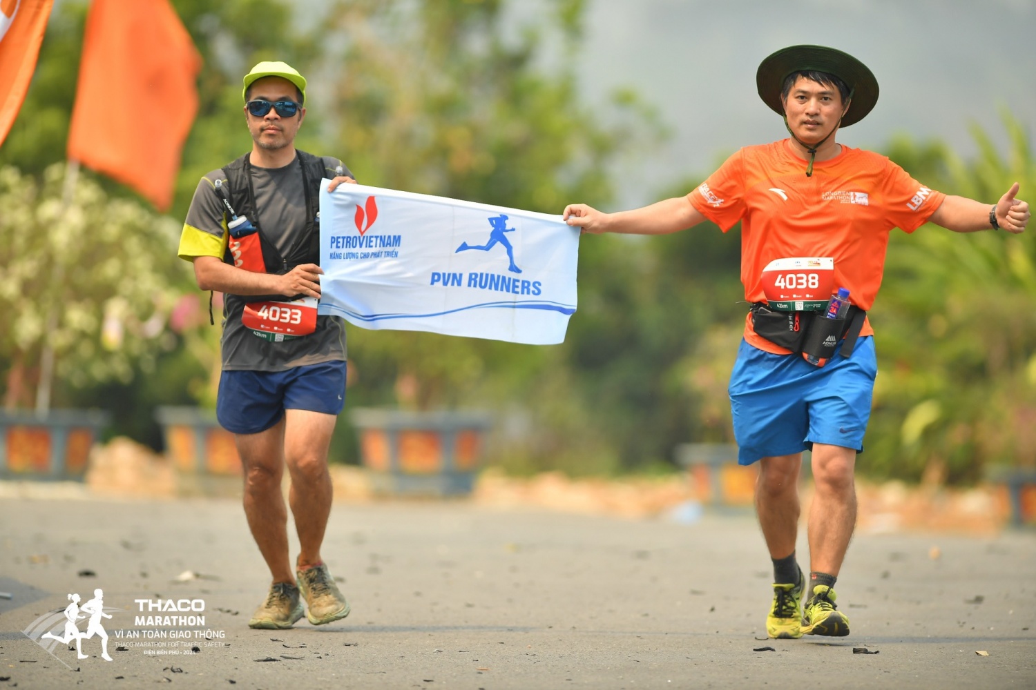 Petrovietnam đồng hành cùng giải chạy THACO Marathon Vì an toàn giao thông   Điện Biên Phủ 2024