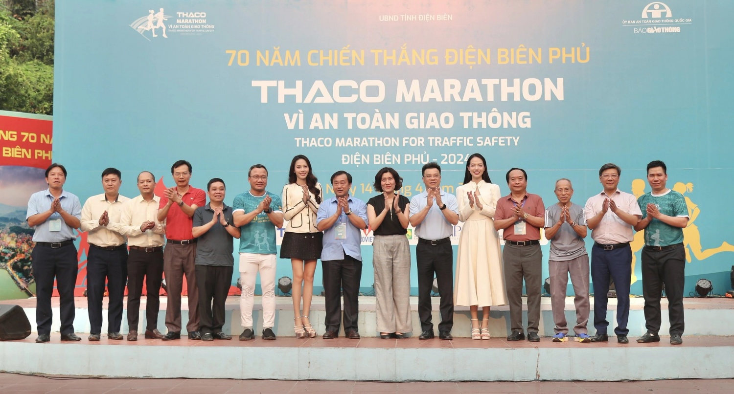 Petrovietnam đồng hành cùng giải chạy THACO Marathon Vì an toàn giao thông - Điện Biên Phủ 2024