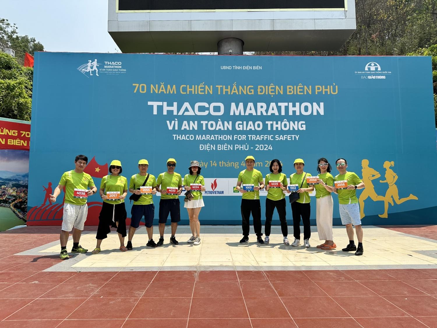 Petrovietnam đồng hành cùng giải chạy THACO Marathon Vì an toàn giao thông - Điện Biên Phủ 2024