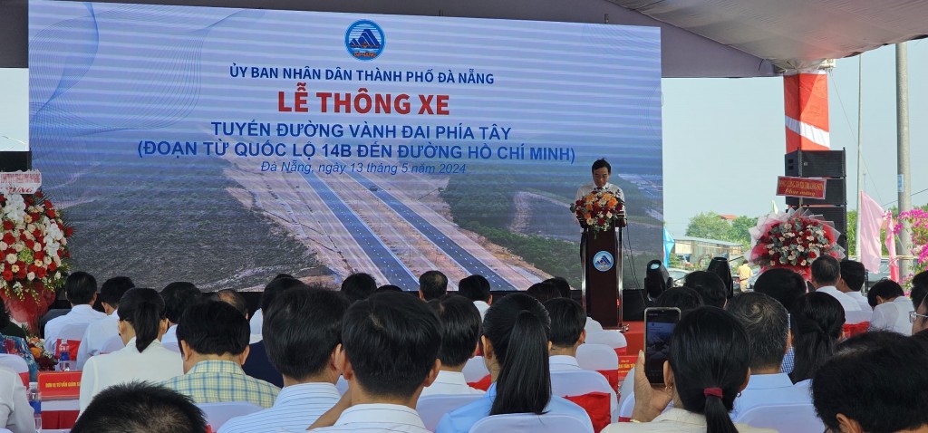 Đà Nẵng: Thông xe 19,1km đường vành đai phía Tây