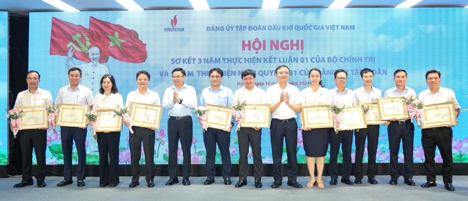 PV GAS được Petrovietnam vinh danh thành tích xuất sắc trong công tác xây dựng văn hóa doanh nghiệp giai đoạn 2019-2024