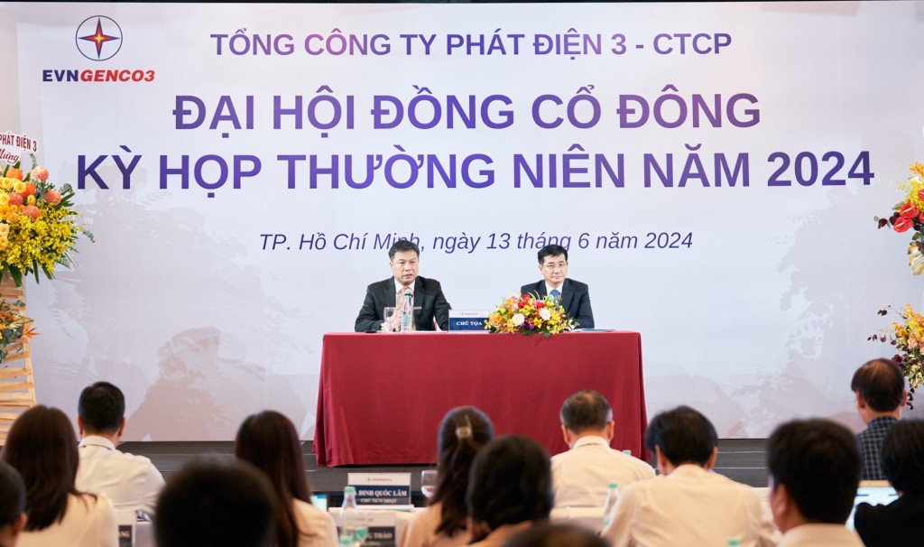 Đại hội đồng cổ đông thường niên EVNGENCO3 năm 2024