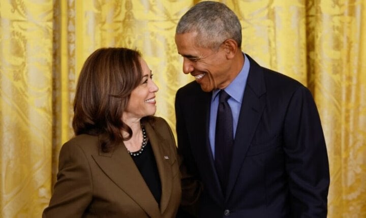 Ông Obama ủng hộ bà Kamala Harris làm Tổng thống Mỹ- Ảnh 1.