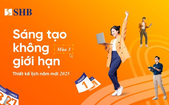 Cùng SHB “Sáng tạo không giới hạn” thiết kế ấn phẩm xuân Ất Tỵ