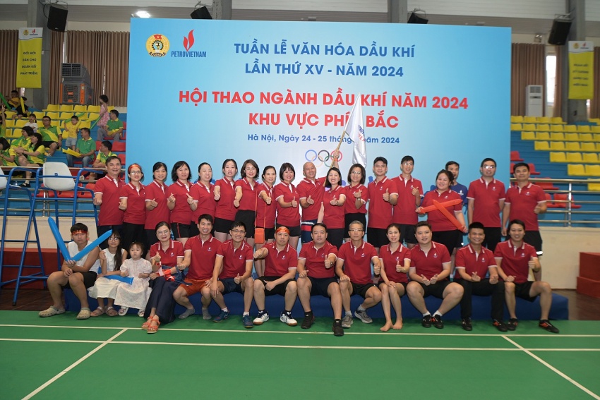 Bùng nổ nhiệt huyết tại Hội thao Dầu khí khu vực phía Bắc 2024