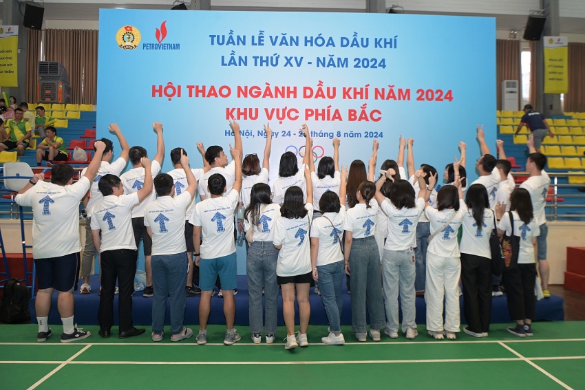 Bùng nổ nhiệt huyết tại Hội thao Dầu khí khu vực phía Bắc 2024