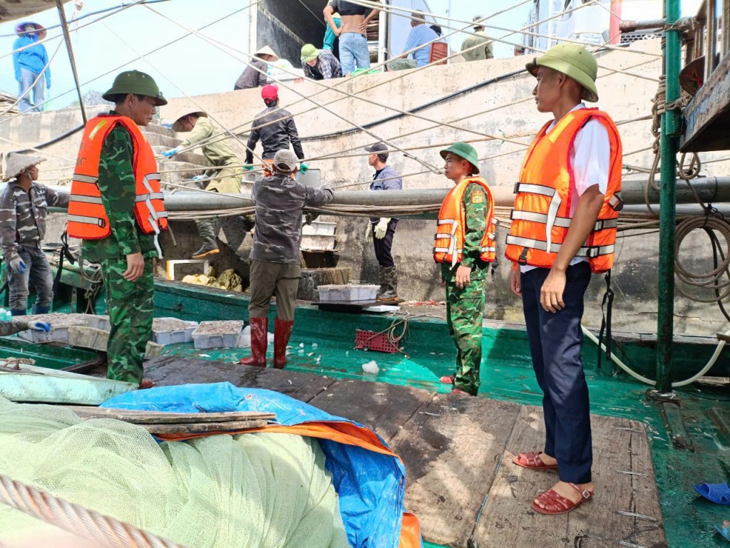 Biên phòng Quảng Ninh khẩn trương triển khai ứng phó cơn bão số 3