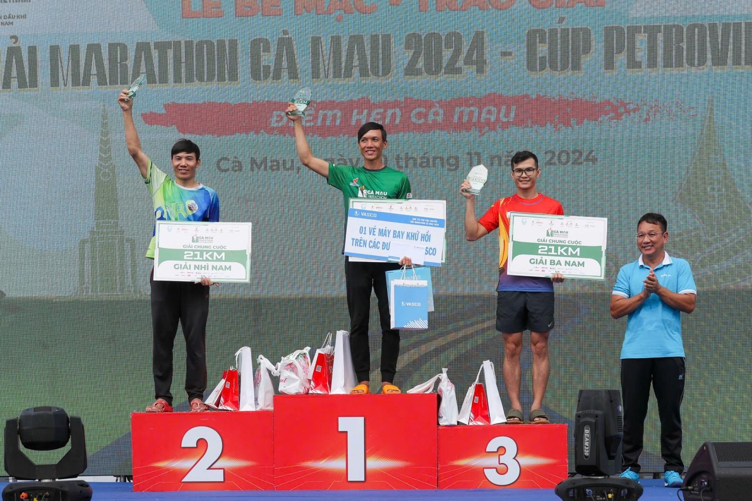 Bế mạc và trao giải Giải Marathon Cà Mau 2024   Cup Petrovietnam