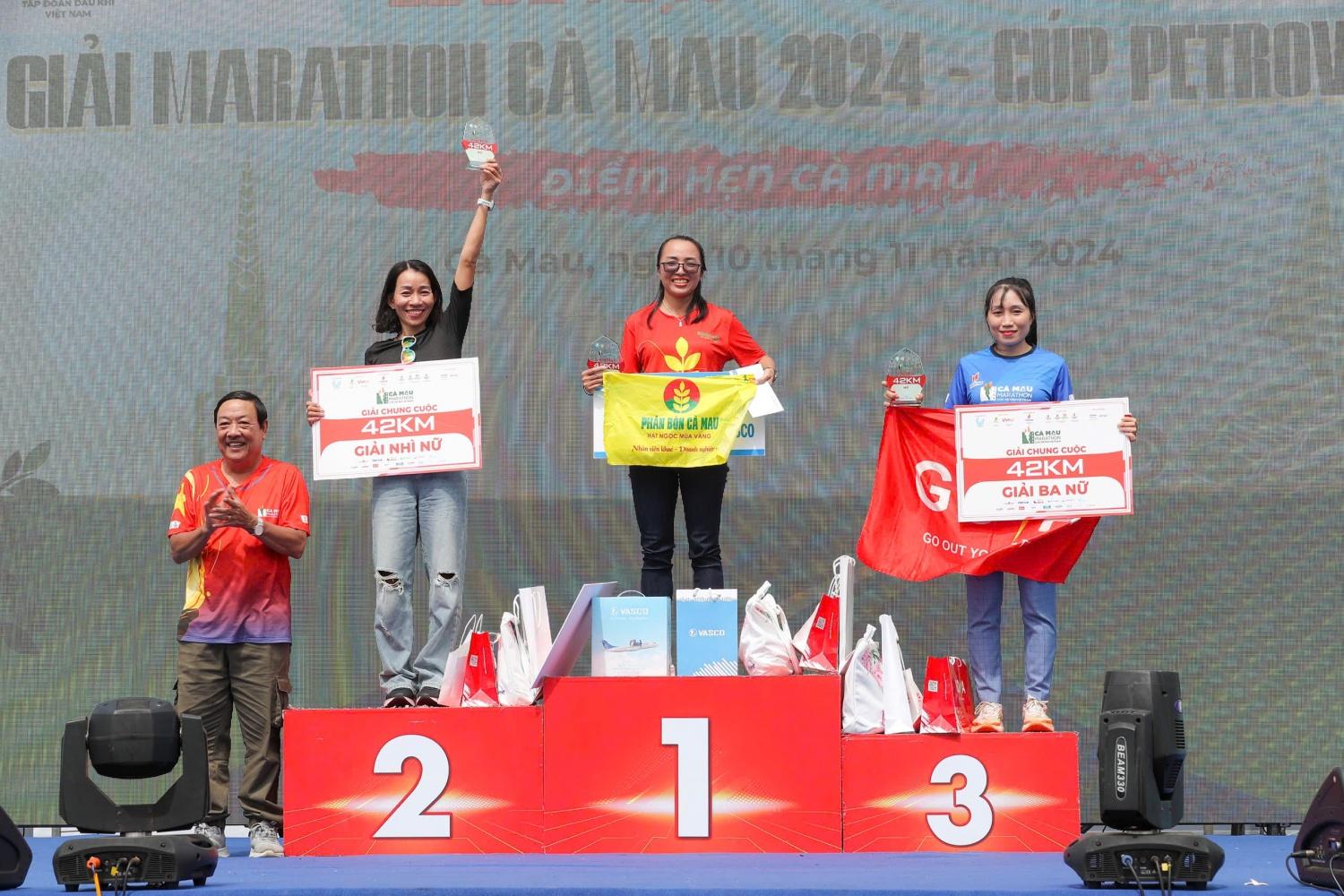 Bế mạc và trao giải Giải Marathon Cà Mau 2024   Cup Petrovietnam