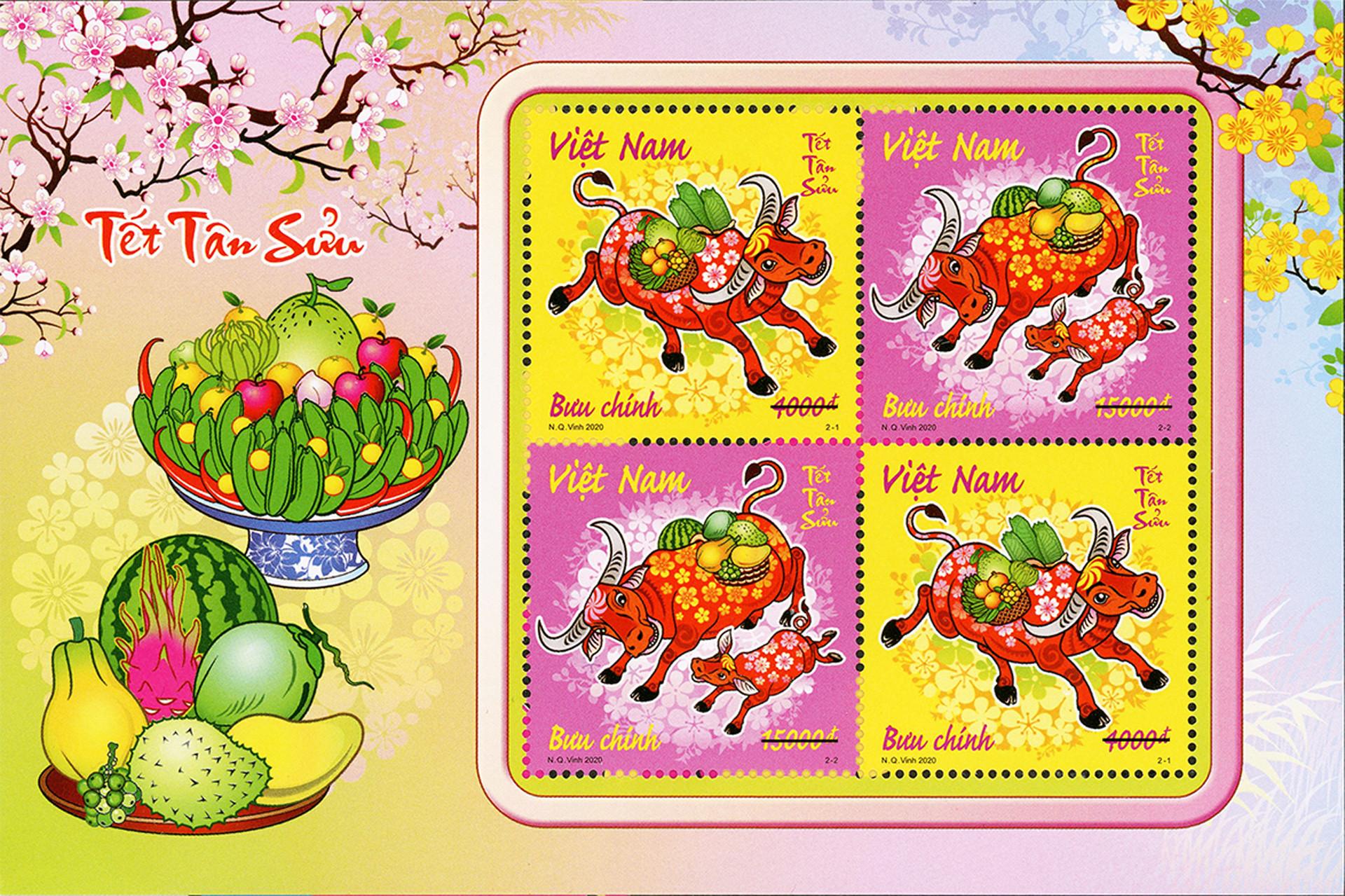 bo thong tin va truyen thong phat hanh bo tem buu chinh don tet nguyen dan at ty 2025 hinh 2