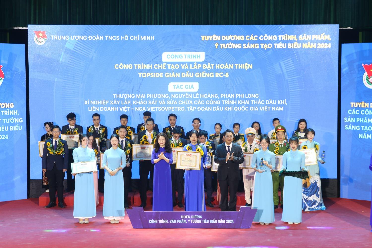 3 công trình của Thanh niên Dầu khí được vinh danh tại “Tuổi trẻ sáng tạo” khu vực miền Bắc năm 2024