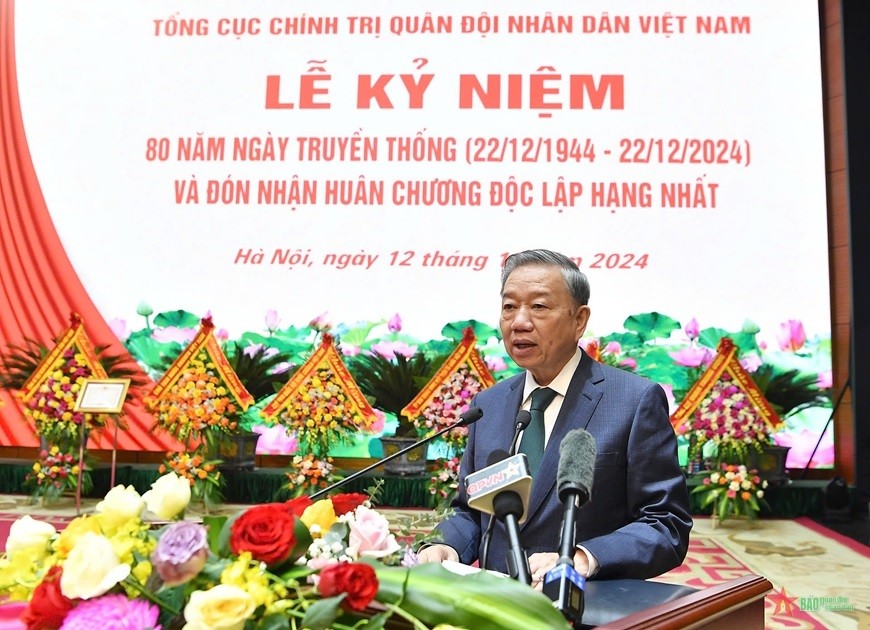 Tổng Bí thư Tô Lâm phát biểu chỉ đạo tại Lễ kỷ niệm Tổng Bí thư Tô Lâm phát biểu chỉ đạo tại Lễ kỷ niệm