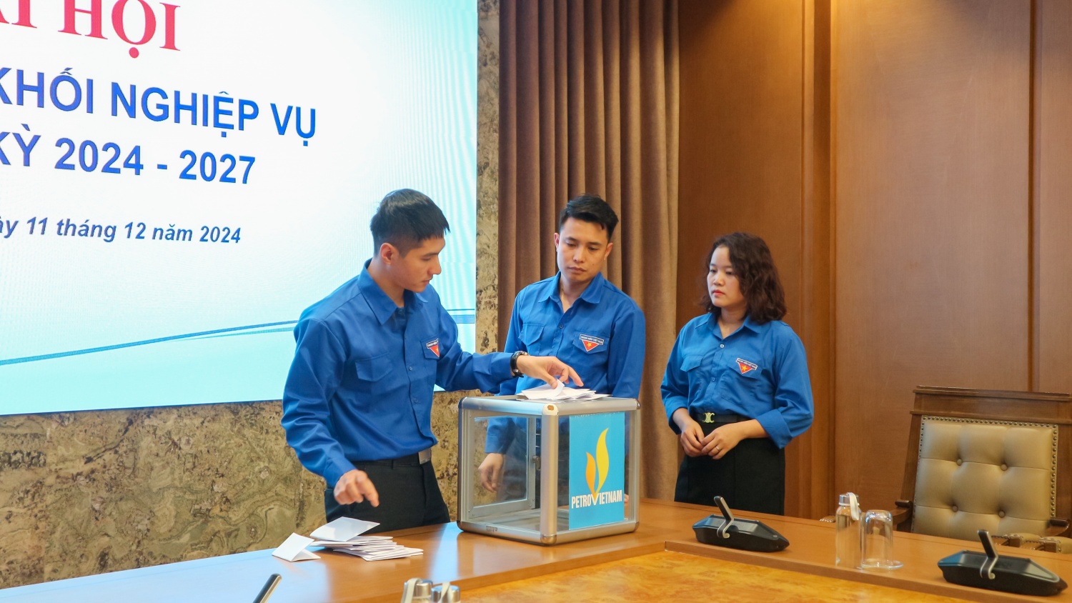 Đoàn Thanh niên Chi đoàn Khối Nghiệp vụ Petrovietnam tổ chức thành công Đại hội Chi đoàn nhiệm kỳ 2024-2027