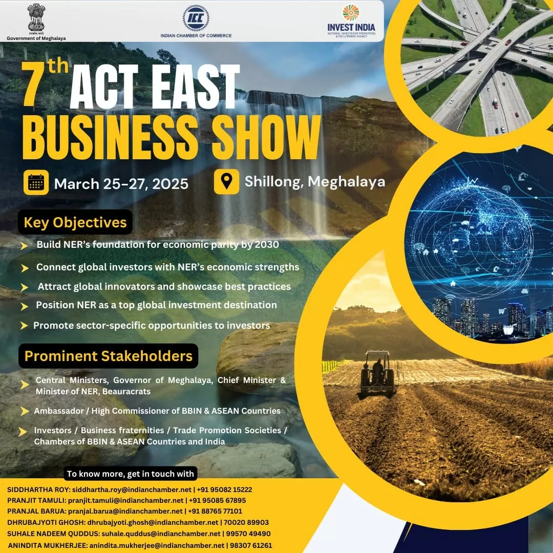 Đổi ngày tổ chức Triển lãm ACT East Business Show lần thứ 7 tại bang Meghalaya, Ấn Độ