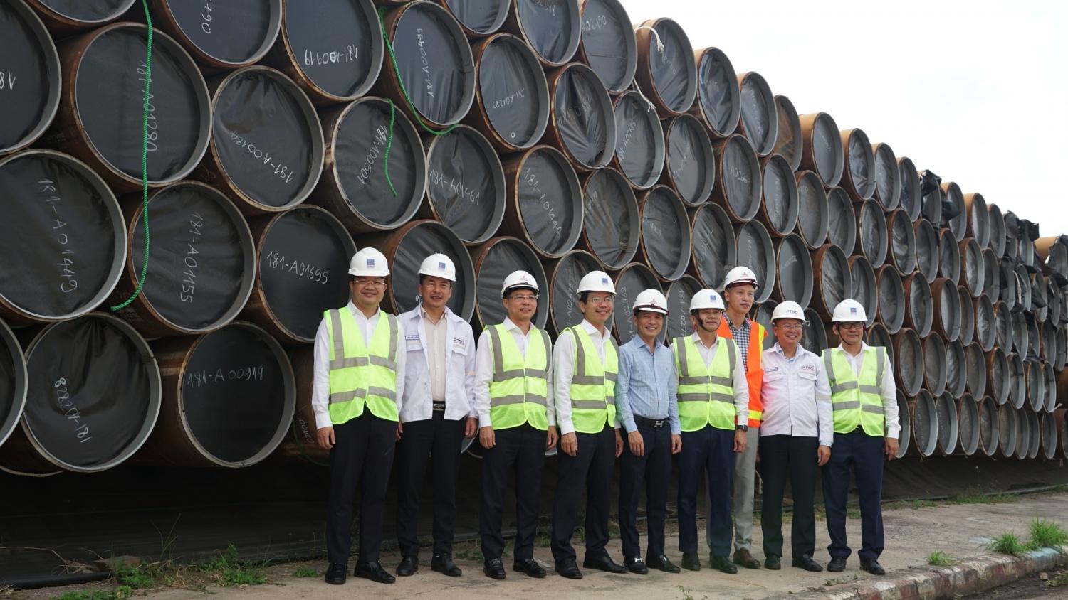 Khởi công bọc ống cho Dự án Đường ống dẫn khí Lô B - Ô Môn