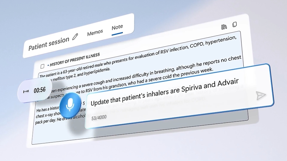 Microsoft ra mắt trợ lý AI trong ngành y tế Dragon Copilot- Ảnh 2.