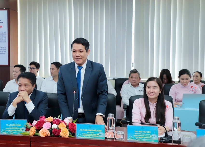 Khai mạc khảo sát chính thức phục vụ đánh giá ngoài Trường Đại học Dầu khí Việt Nam, chu kỳ 2