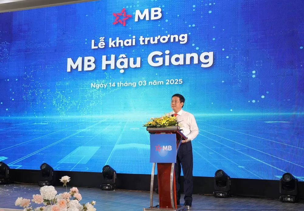 MB khai trương chi nhánh Hậu Giang, thúc đẩy tài chính số