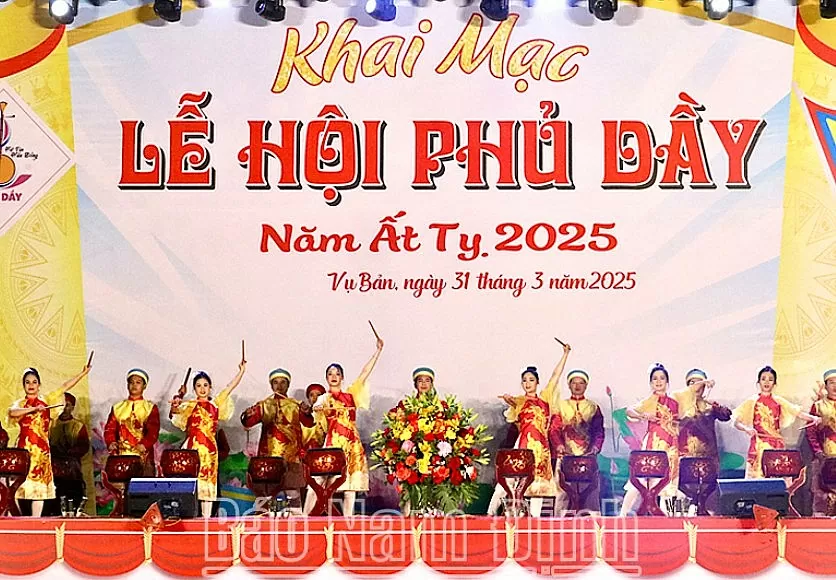 Nam Định chính thức mở lễ hội lớn thứ 5 cả nước