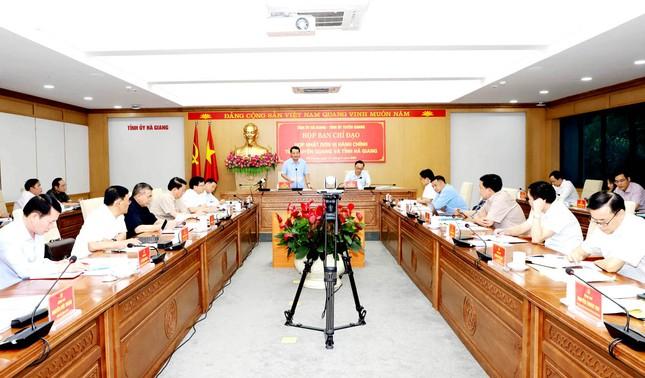 Tuyên Quang, Hà Giang họp bàn khi hợp nhất- Ảnh 1.