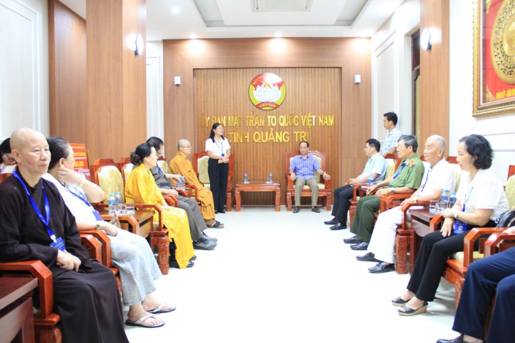 Đoàn đại biểu MTTQ TP Hà Nội thăm, làm việc tại tỉnh Quảng Trị