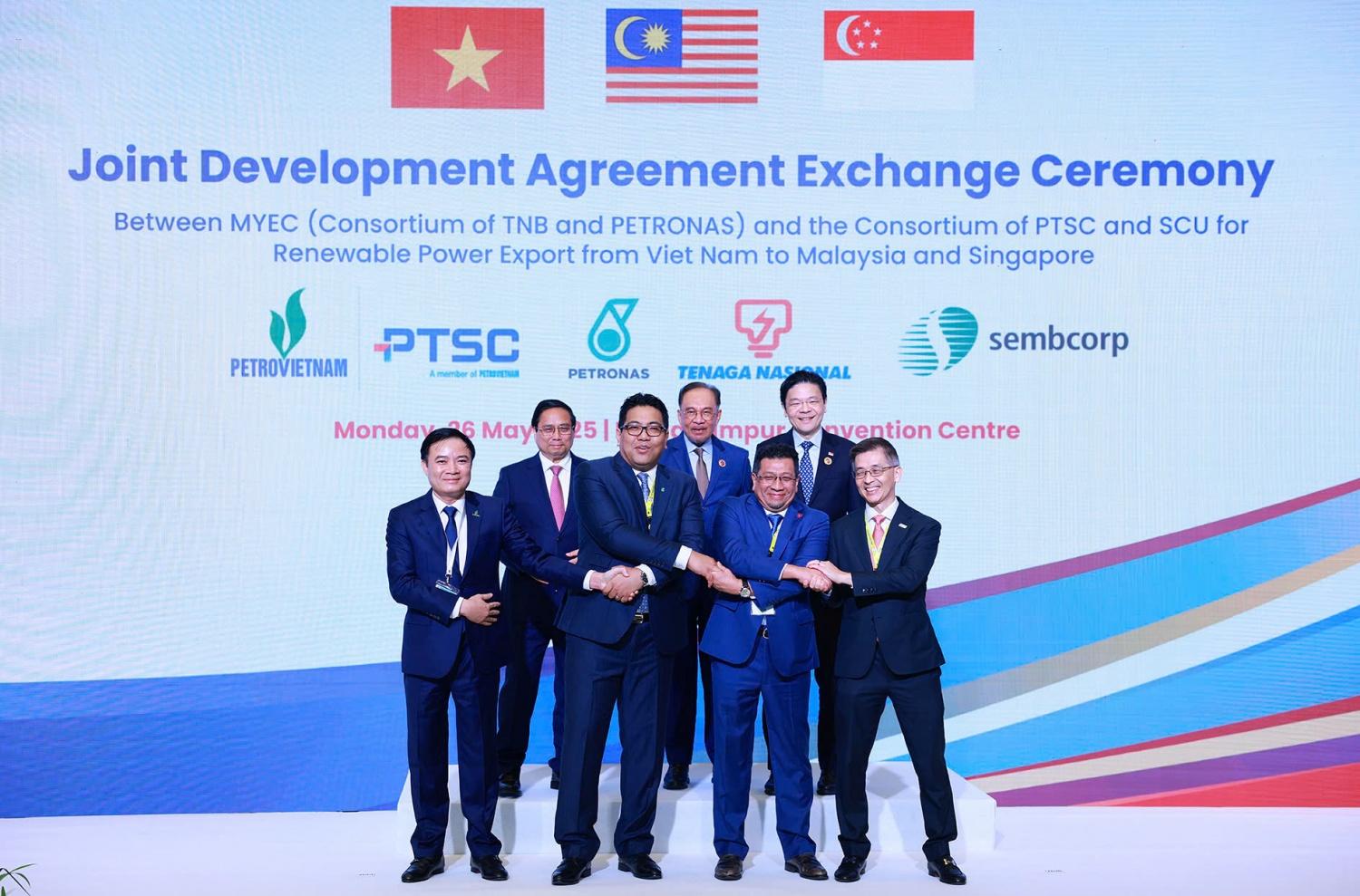 Tăng cường phát triển chung về năng lượng giữa Việt Nam, Malaysia và Singapore Tăng cường phát triển chung về năng lượng giữa Việt Nam, Malaysia và Singapore