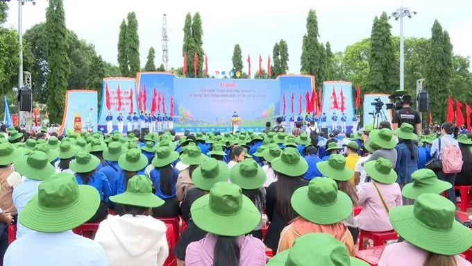 lãnh đạo Ban Tuyên giáo vRa quân Chiến dịch Thanh niên tình nguyện hè năm 2025 lãnh đạo Ban Tuyên giáo vRa quân Chiến dịch Thanh niên tình nguyện hè năm 2025