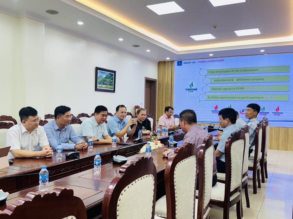 PVMR thúc đẩy hợp tác phát triển với các đơn vị thành viên của Tập đoàn Hóa chất Việt Nam PVMR thúc đẩy hợp tác phát triển với các đơn vị thành viên của Tập đoàn Hóa chất Việt Nam