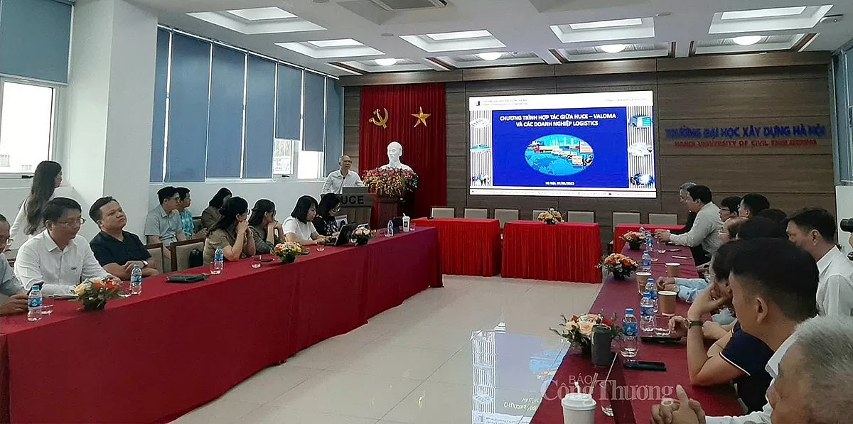 Sáng 7/6, Hiệp hội Phát triển nhân lực logistics Việt Nam (VALOMA) đã có buổi làm việc với Trường Đại học Xây dựng Hà Nội Sáng 7/6, Hiệp hội Phát triển nhân lực logistics Việt Nam (VALOMA) đã có buổi làm việc với Trường Đại học Xây dựng Hà Nội