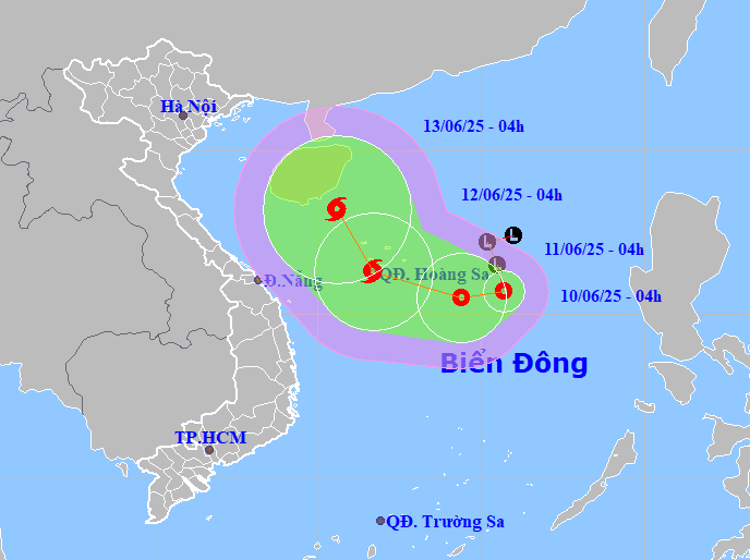 Áp thấp nhiệt đới có thể mạnh lên thành bão- Ảnh 1.