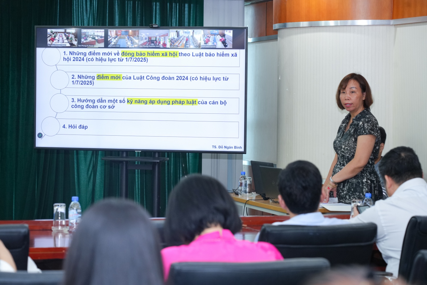 Công đoàn PV Power tổ chức tập huấn nghiệp vụ cho cán bộ công đoàn cơ sở trong tình hình mới Công đoàn PV Power tổ chức tập huấn nghiệp vụ cho cán bộ công đoàn cơ sở trong tình hình mới