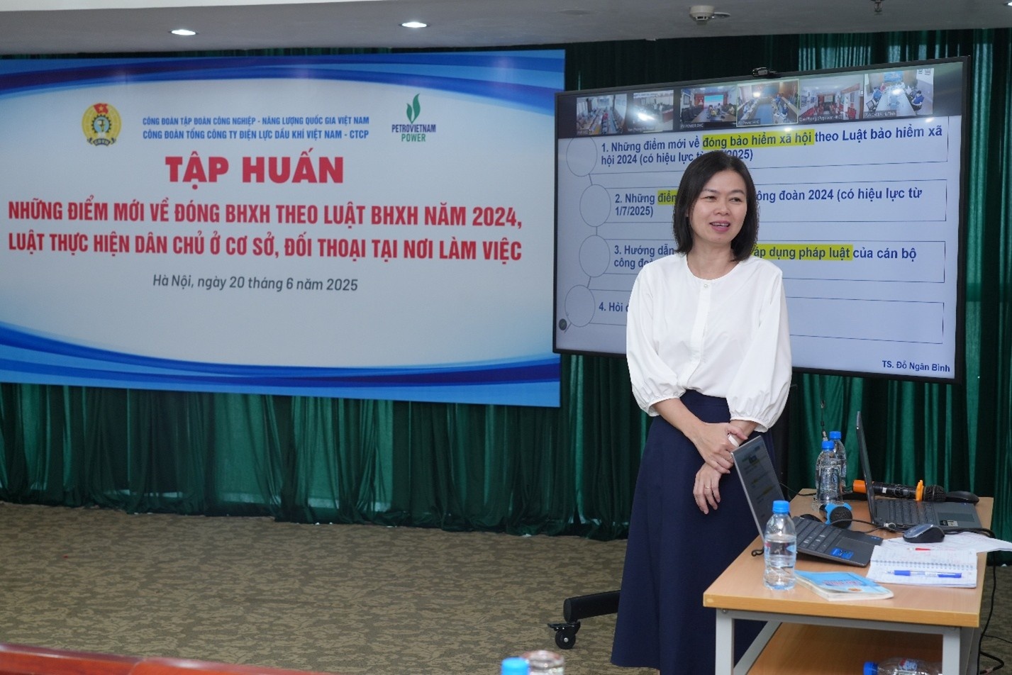 Công đoàn PV Power tổ chức tập huấn về điều Luật sửa đổi và nâng cao kỹ năng cho cán bộ công đoàn cơ sở Công đoàn PV Power tổ chức tập huấn về điều Luật sửa đổi và nâng cao kỹ năng cho cán bộ công đoàn cơ sở