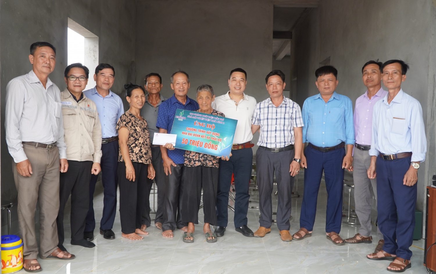 NMNĐ Thái Bình 2 hỗ trợ xây dựng nhà Đại đoàn kết tại tỉnh Thái Bình NMNĐ Thái Bình 2 hỗ trợ xây dựng nhà Đại đoàn kết tại tỉnh Thái Bình