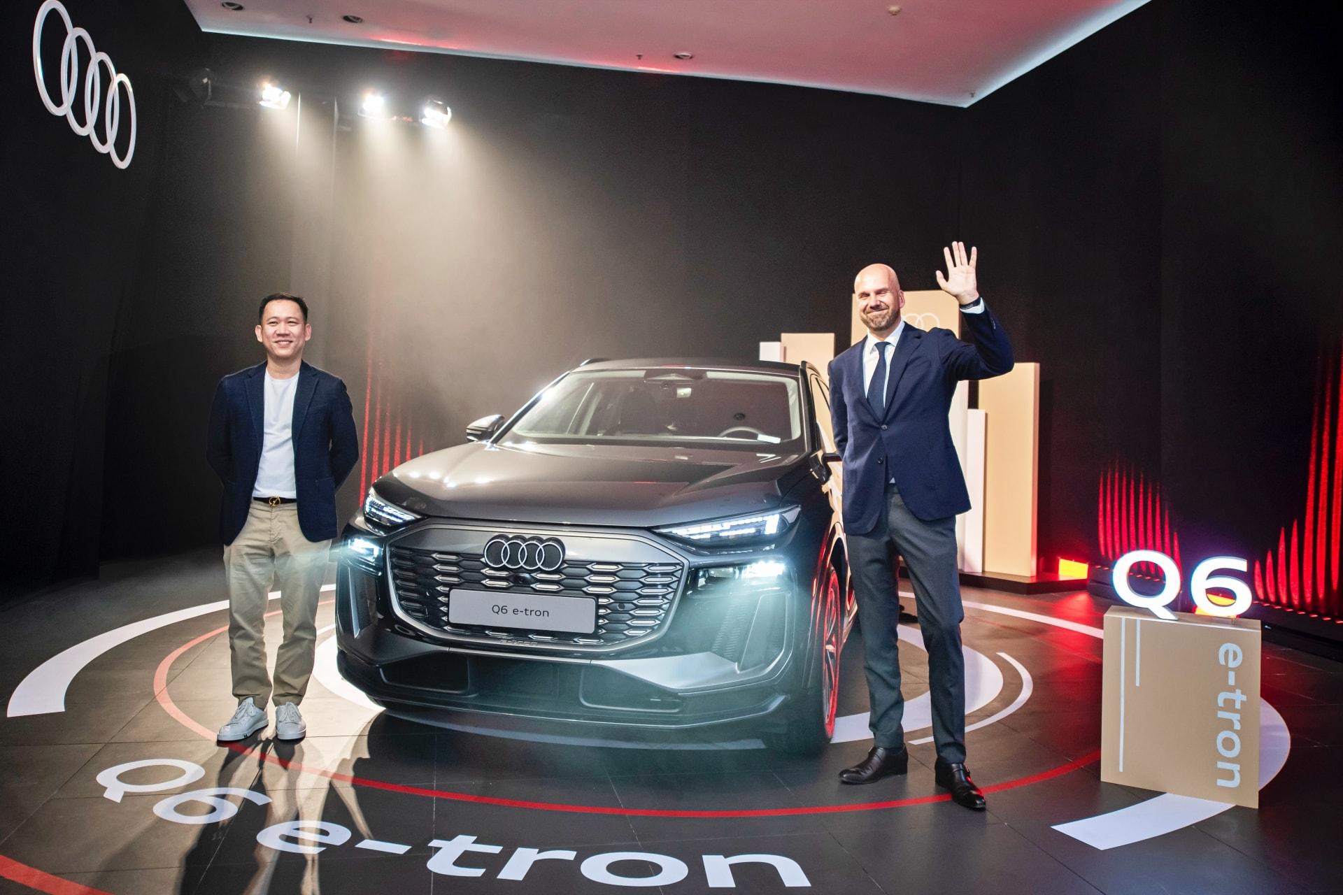 Audi Q6 e-tron là đối thủ cạnh tranh trực tiếp với BMW iX3.
