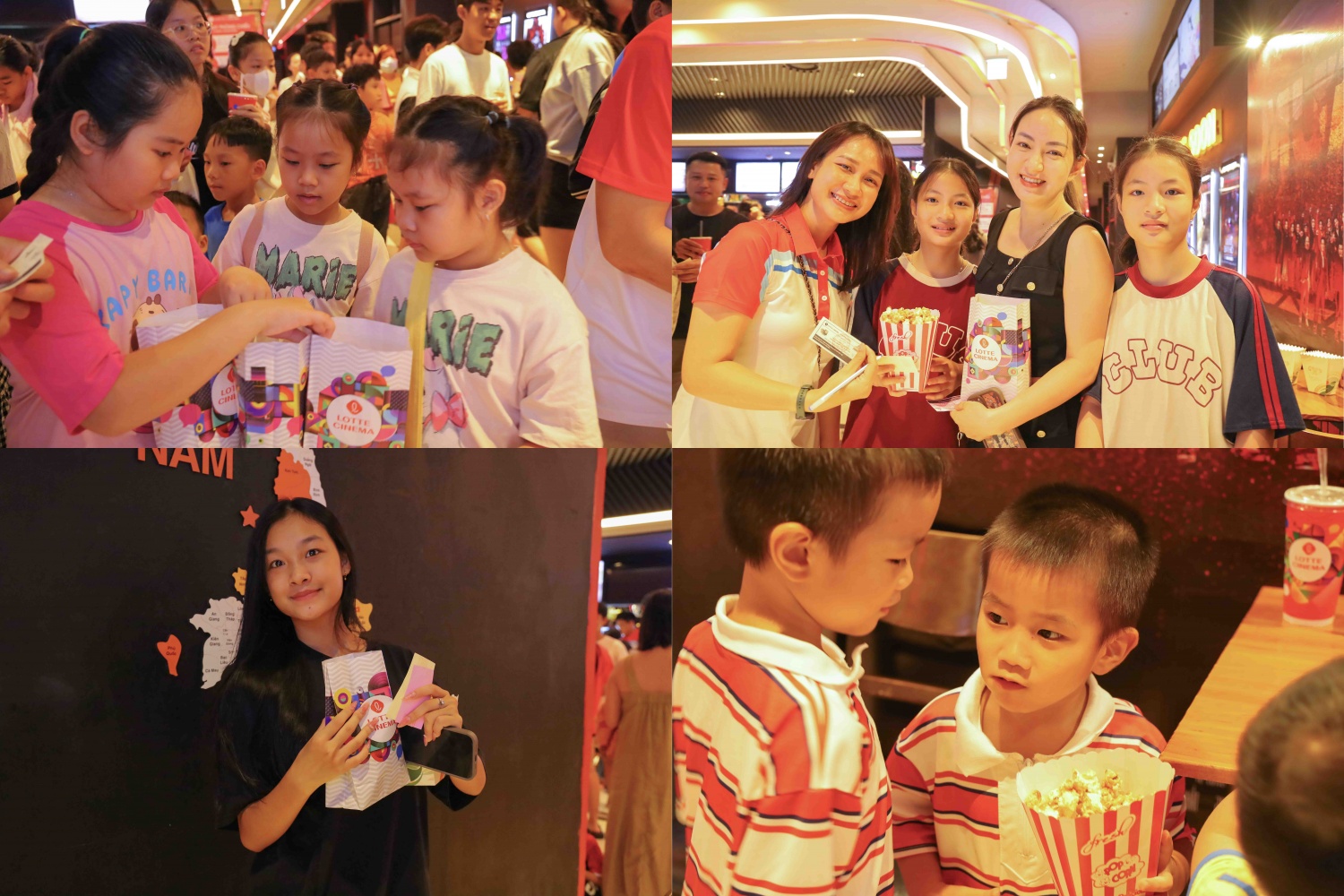 Các bé tại chương trình vui chơi, giải trí Các bé tại chương trình vui chơi, giải trí